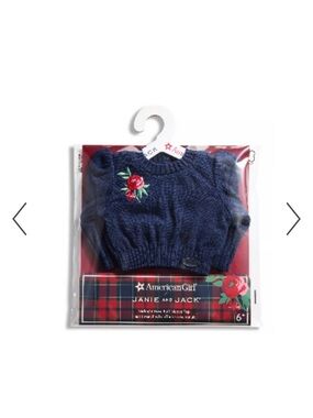 American Girl
JANIE AND JACK®
Midnight Rose Puff-Sleeve Top